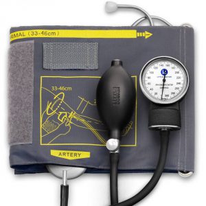 Manual blood pressure monitor
